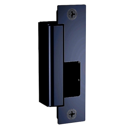 Hes Electric Strike, Satin Stainless Steel, Black Suede, For Use With: Door 1500-BSP